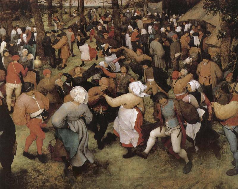Pieter Bruegel Wedding dance Norge oil painting art